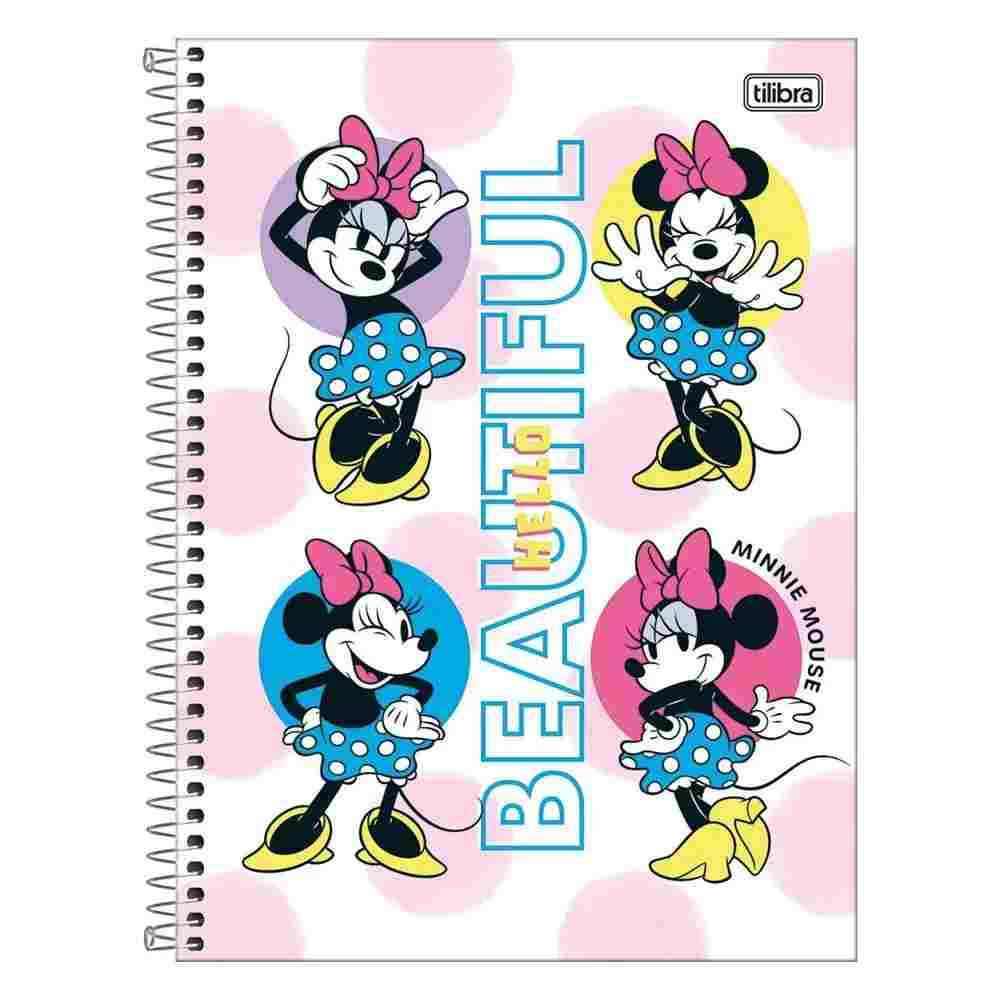 CADERNO 1X1 C.D. MINIE